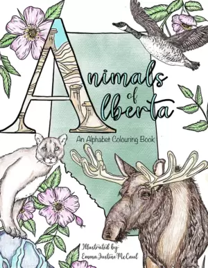Animals of Alberta: An Alphabet Colouring Book